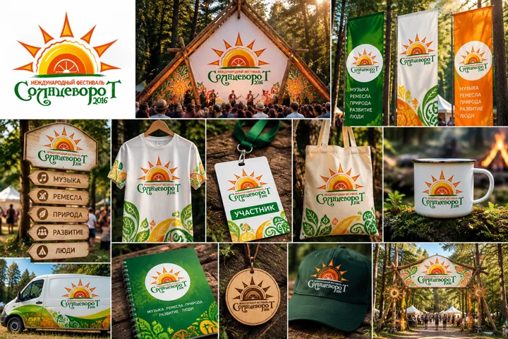 Solstice — Festival identity